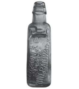 P. G. Dixon and Co. bottle used for Donnybrook Springs mineral water
